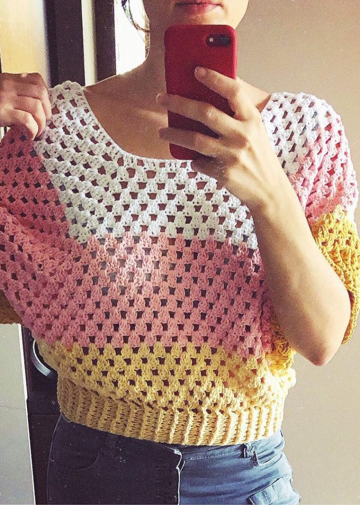 48+ Pretty and Cool Best Crochet Tops Patterns Images