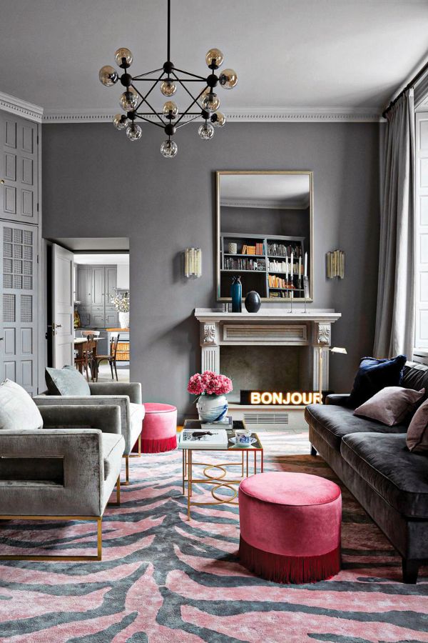 Fabulous Grey Living Room Designs Ideas And Accent Colors Page Of