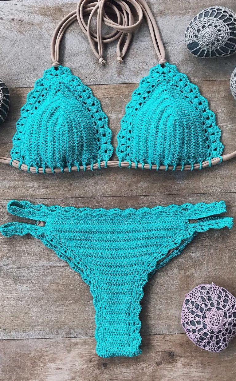 48+ Summer Sweet Crochet Bikini and Swimwear Patterns - Page 8 of 48 ...