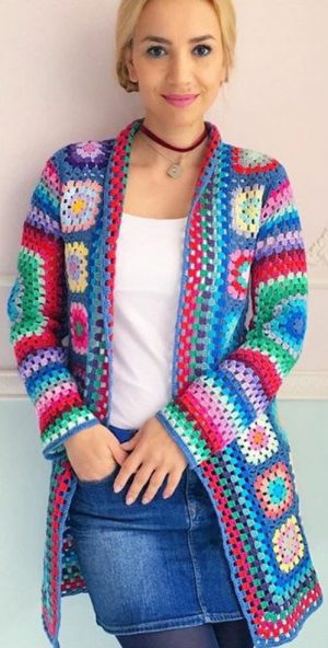 51+ Wonderful and Cool Crochet Cardigan Sweet Patterns and Ideas - Page ...