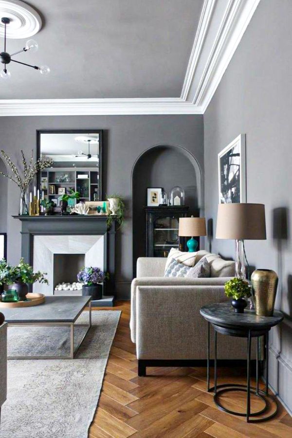 Living Room Design Ideas With Grey Walls ~ 41 Grey Living Room Ideas In ...