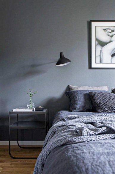 New Decor Grey Bedroom Design Ideas For 2020 29 387x581 